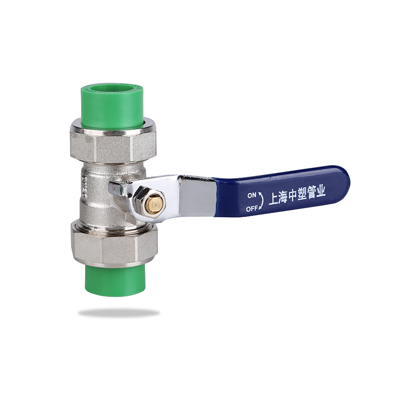 PPR Double Union Ball Valve